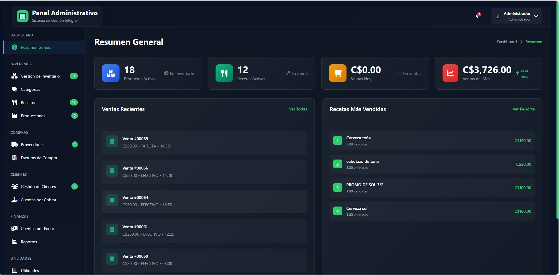 Gestión de inventarios